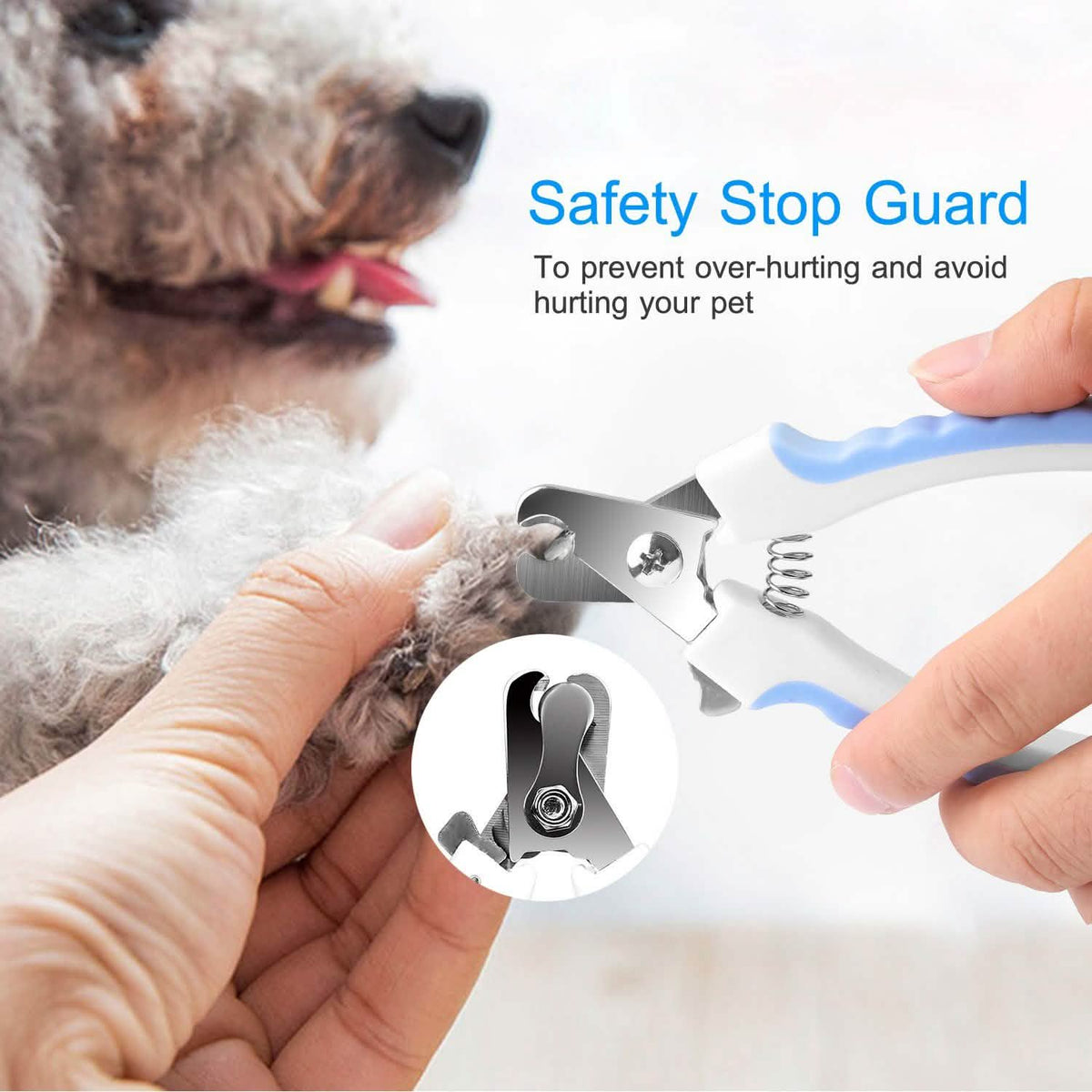 Pet Nail Toe Stainless Steel Trimmer with Nail File