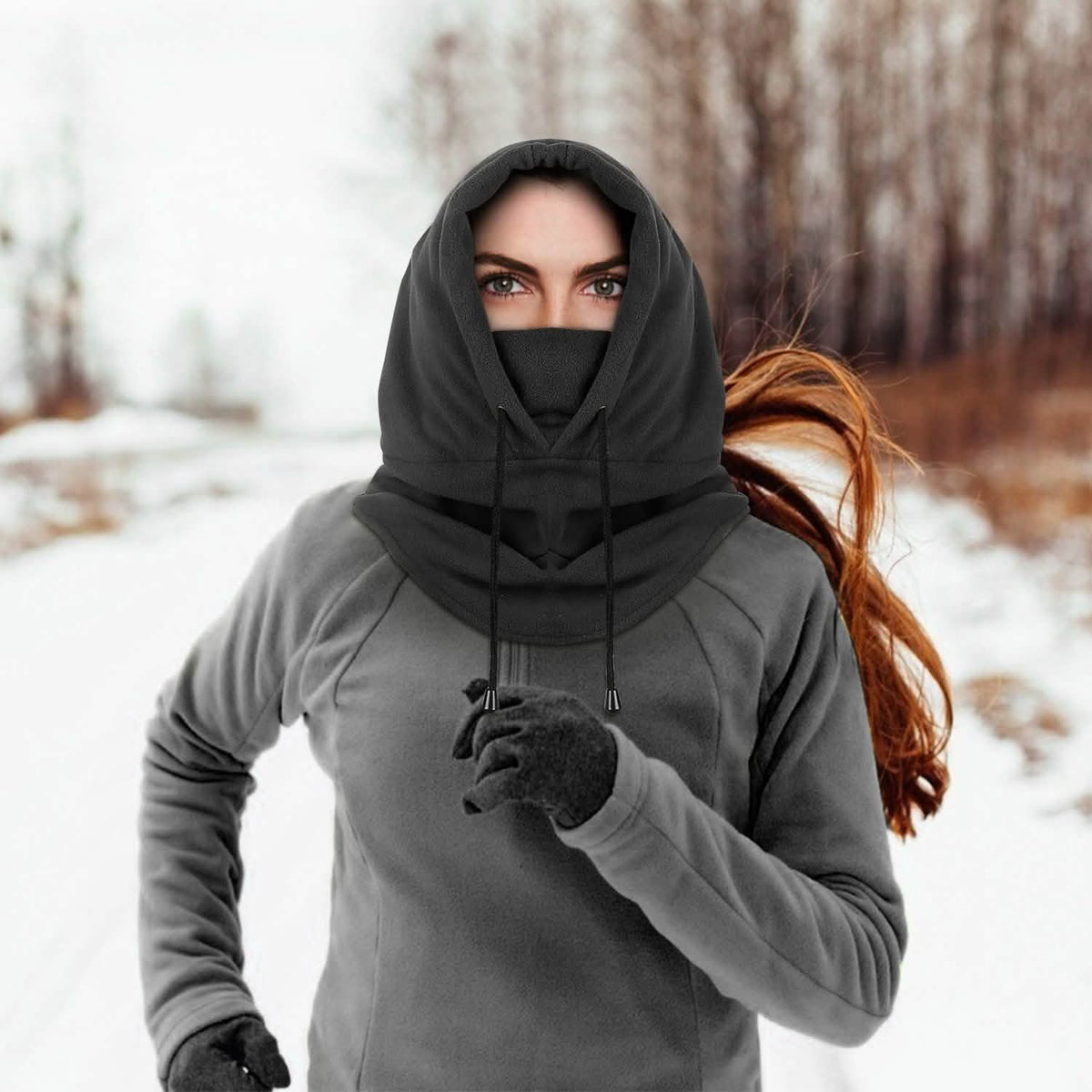 Polar Fleece Ski Mask Winter Thermal Balaclava Hat
