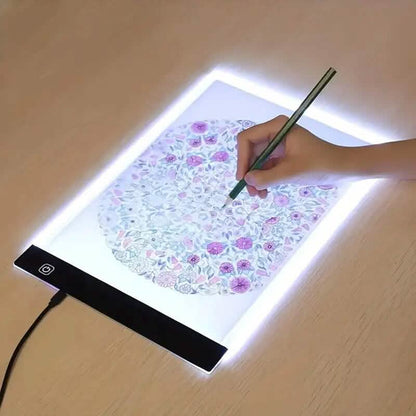 Portable A4 LED Copy Board Light Tracing Pad