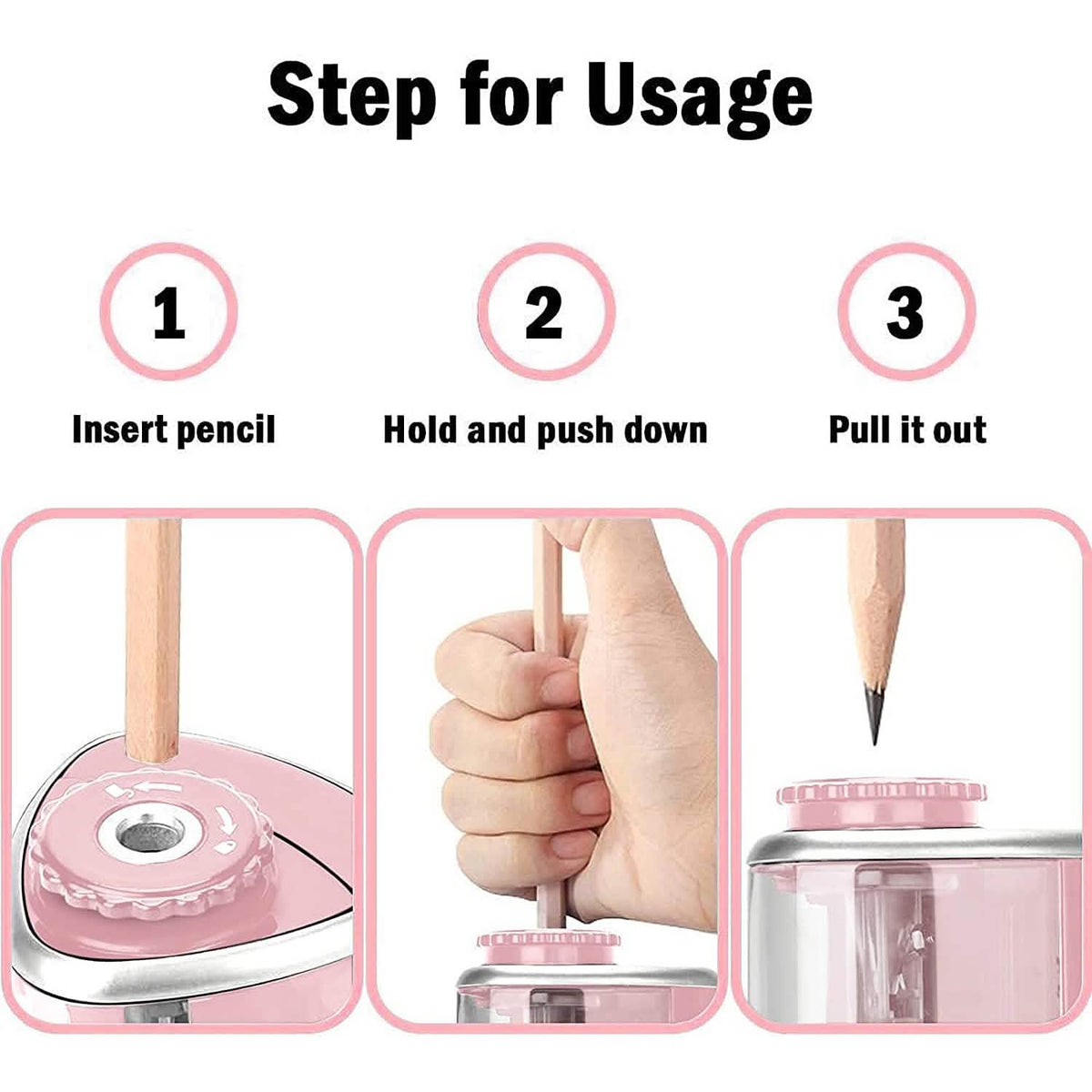 Portable Electric Pencil Sharpeners