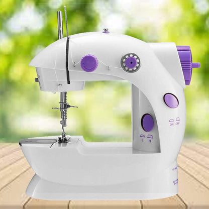Portable Electric Sewing Machine w/ Foot Pedal LED Light