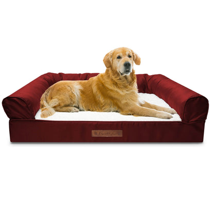 Premium Sofa-Style Orthopedic Pet Bed