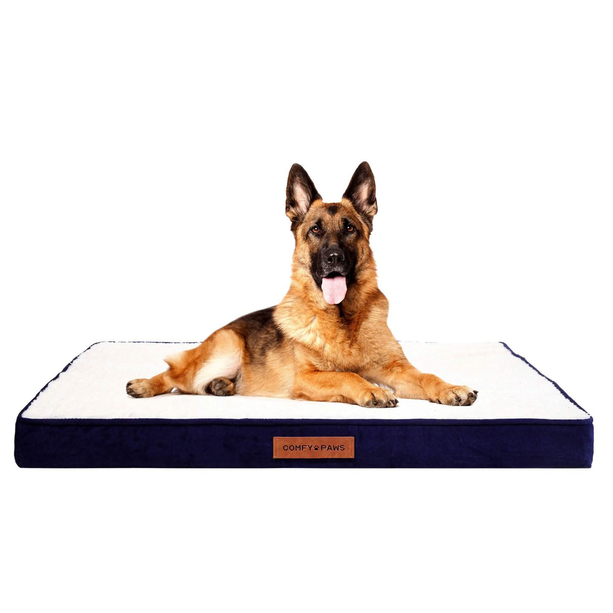 Premium Suede Velvet Orthopedic Dog Bed