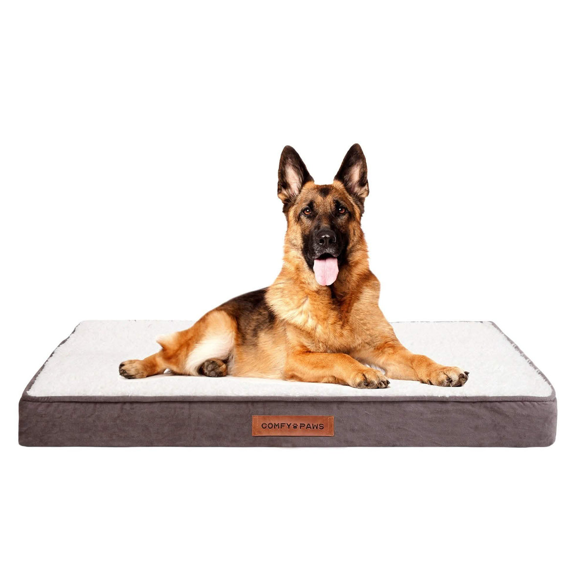 Premium Suede Velvet Orthopedic Dog Bed