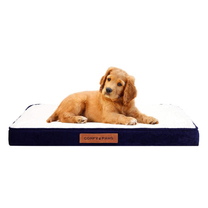 Premium Suede Velvet Orthopedic Dog Bed