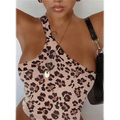 Printed One Shoulder Camis - Assorted Styles