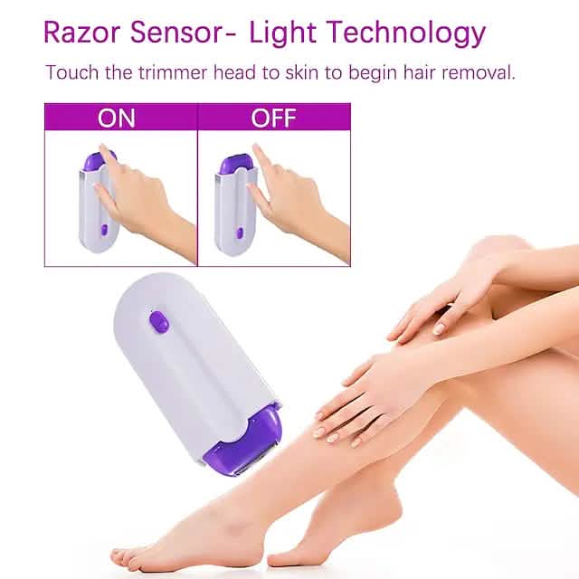 Professional Painless Hair Removal Kit Laser Touch Epilator