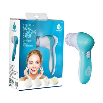 Pursonic 5-in-1 Facial Cleansing Brush and Massager Combo Kit - Assorted Colors