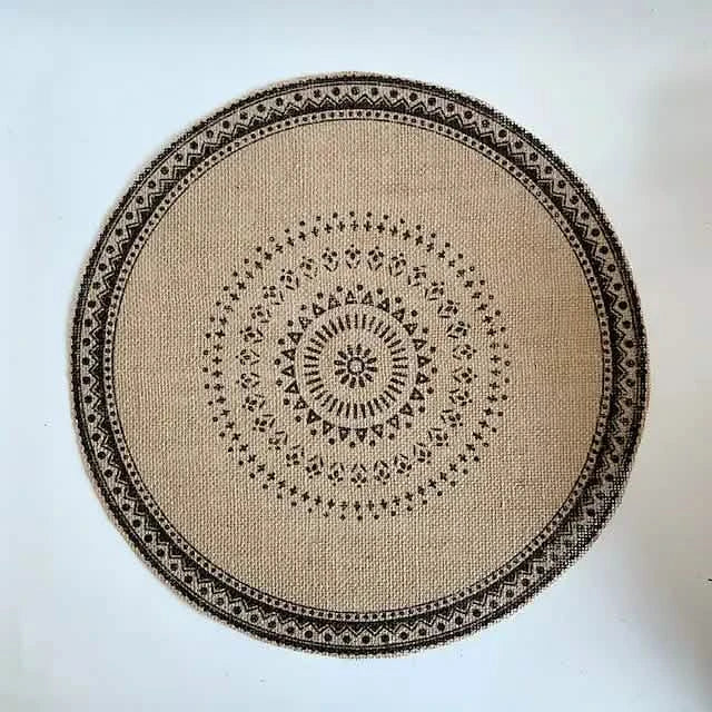 Round Mandala Placemats