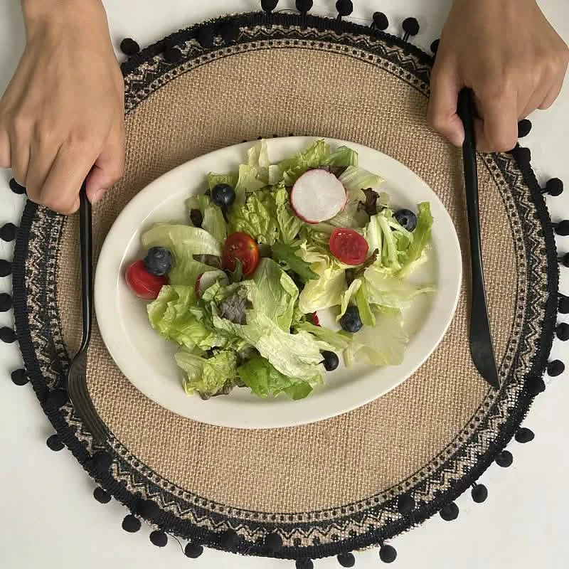 Round Mandala Placemats
