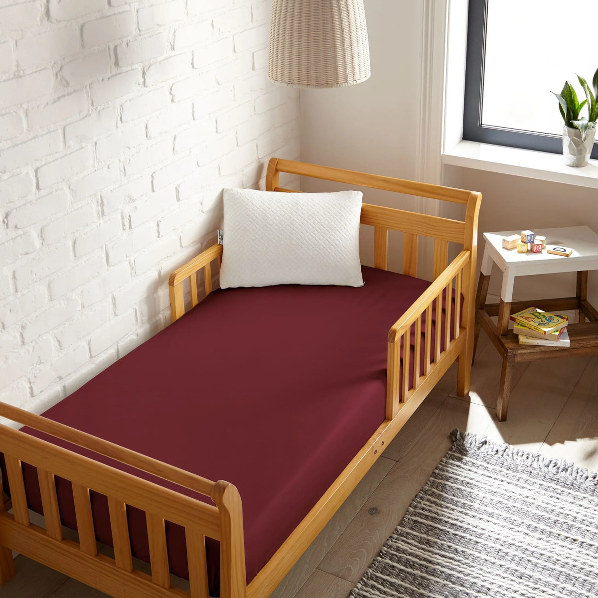Cooling Bamboo Crib Fitted Sheet