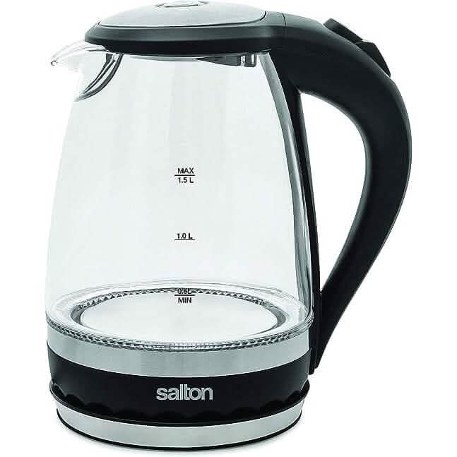 Salton Cordless Electric Glass Kettle