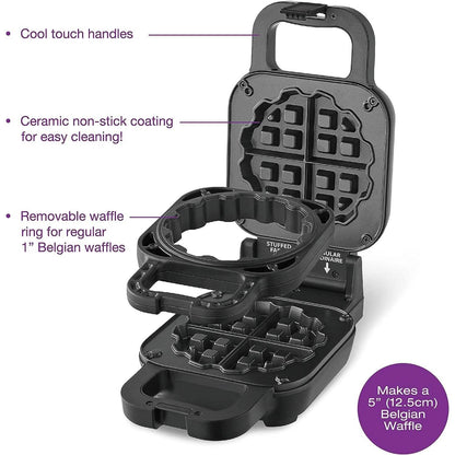 Salton Stuffed Belgian Waffle Maker
