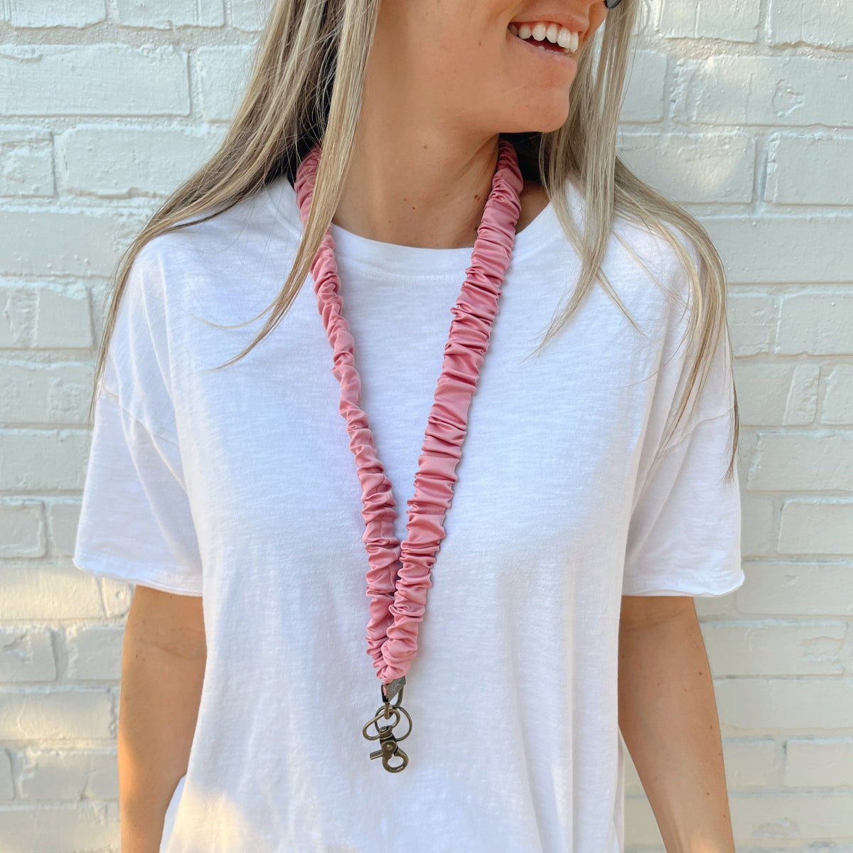 Dusty Pink Lanyard