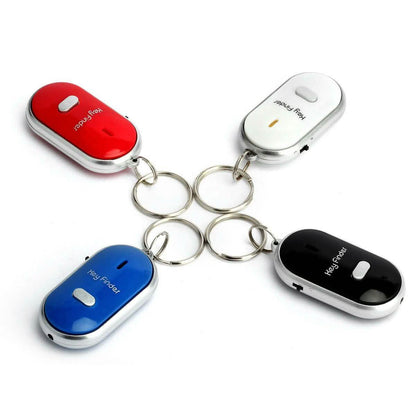 Smart Key Finder Anti-Lost Whistle Sensors Keychain