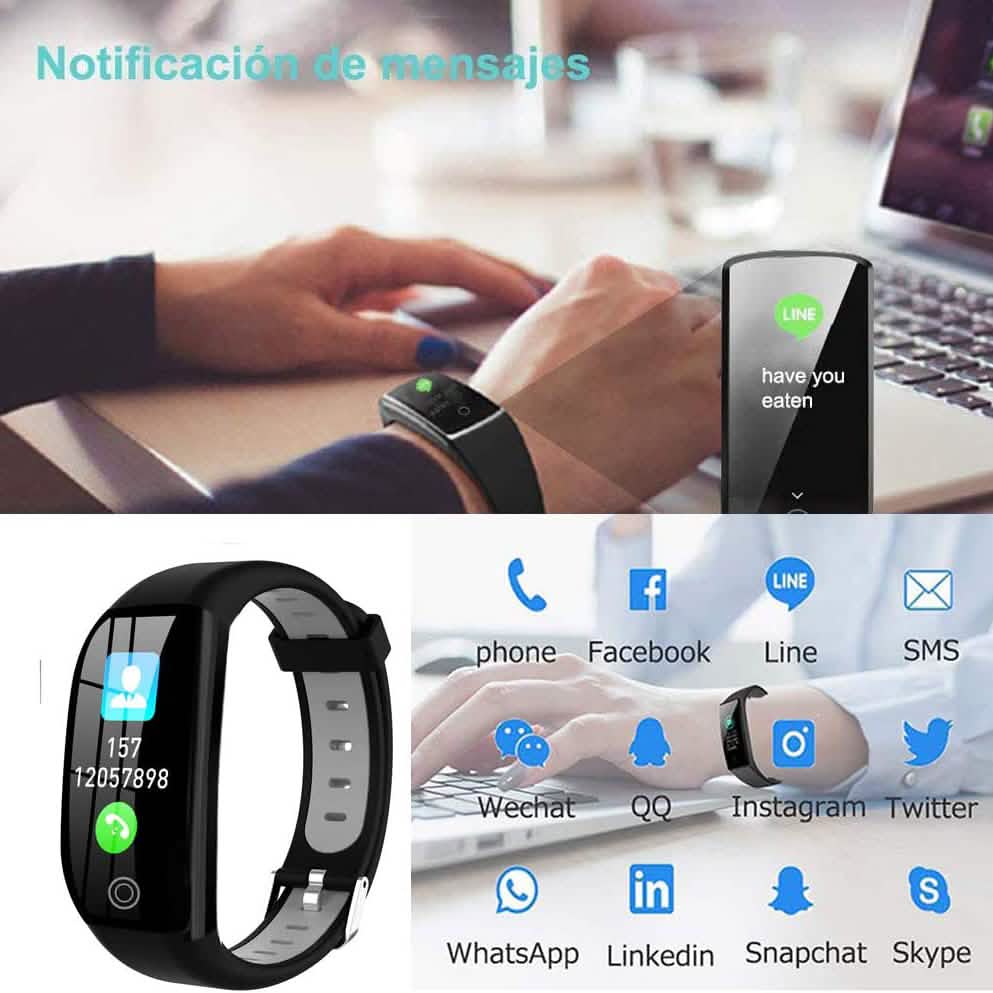 Smart Watch Fitness Activity Tracker