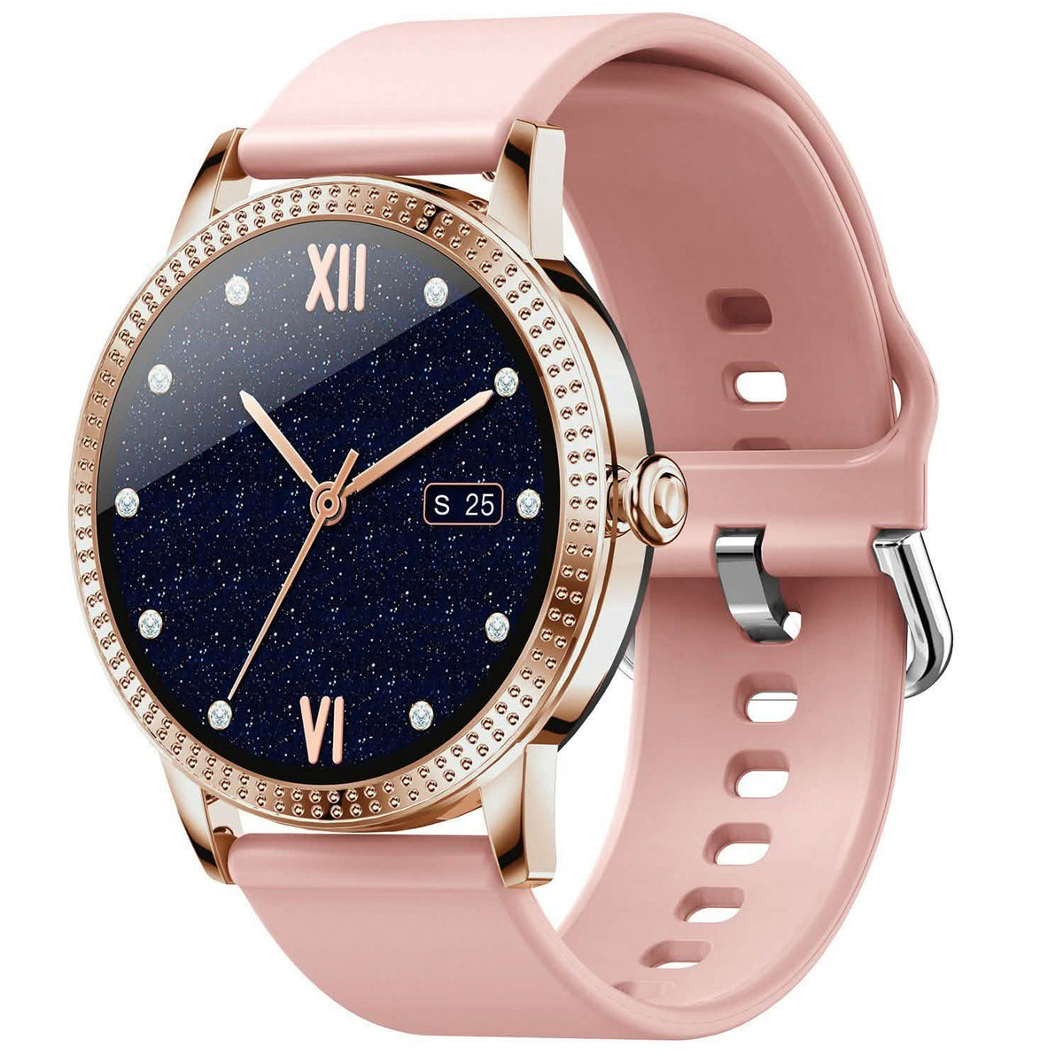 Smartwatch Fitness Tracker 1.08" Touch Screen