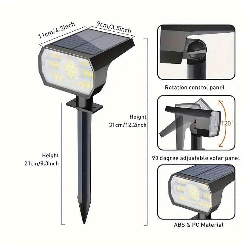 Solar Landscape Outdoor Spotlights