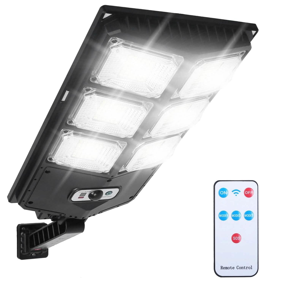 Solar Powered Wall Light Beads PIR Motion Sensor