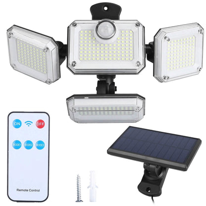Solar Powered Wall Lights Outdoor Motion Sensor Lamps