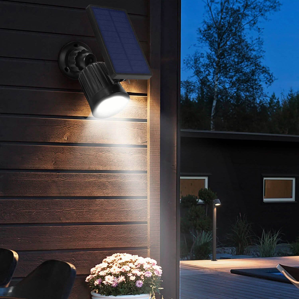 Solarek Lights Outdoor Solar Powered LED Spotlights