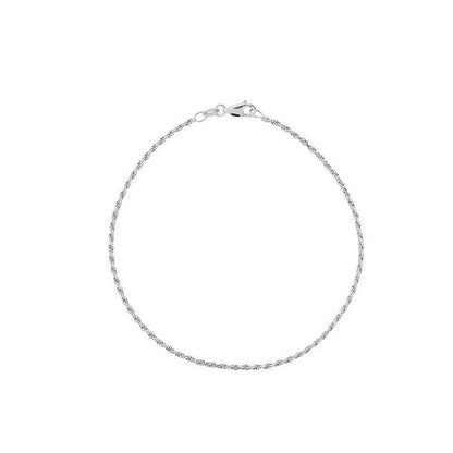 Sterling Silver Italian Made Anklets