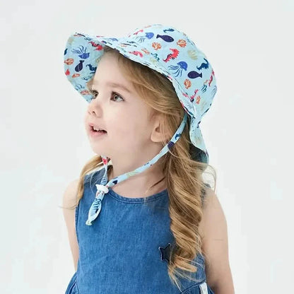 Summer Baby Anti UV Bucket Cap