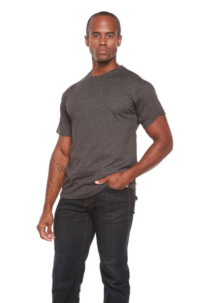 Clearance Men's Bamboo Short Sleeve Contrast Stitch T-Shirt