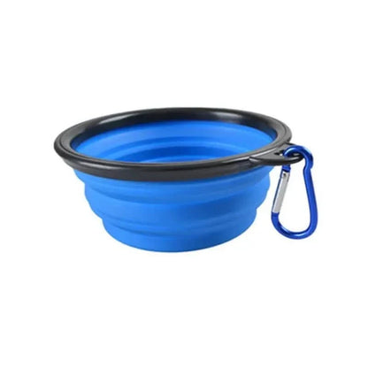 Travel-Friendly Pet Bowl - Durable TPR, Foldable & Chew-Resistant for Dogs & Cats
