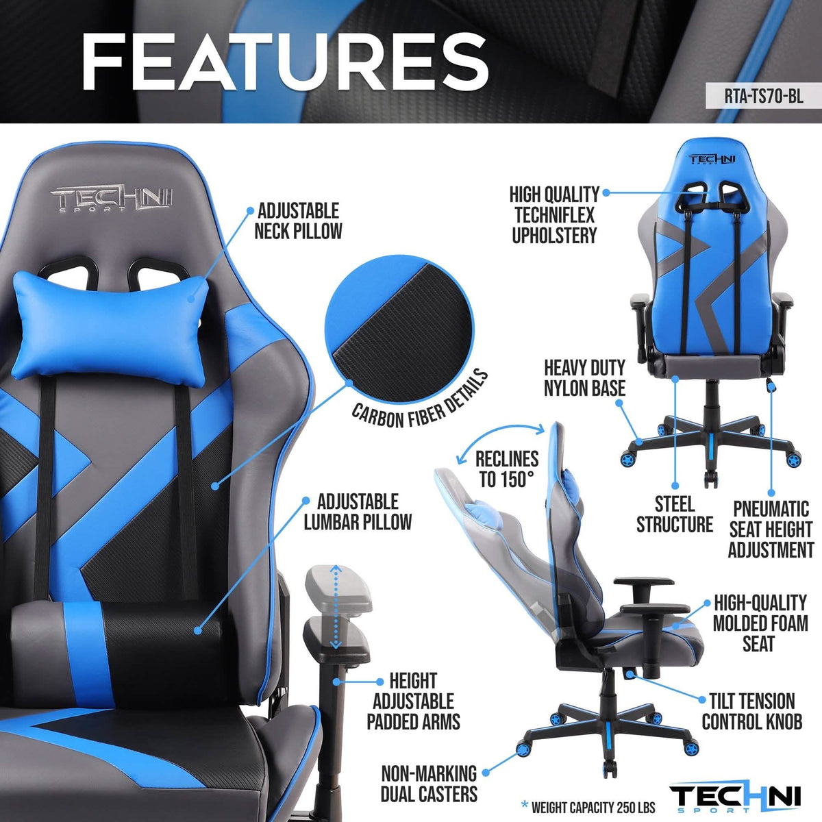 TS-70 Office-PC Gaming Chair