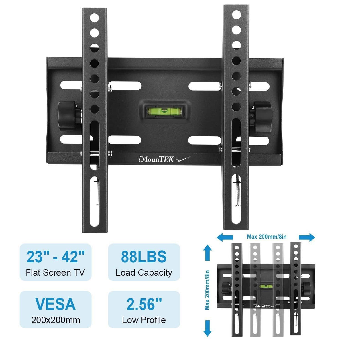 TV Wall Mount Bracket Tilt for 23"-42" LED/LCD/PLASMA Flat TV