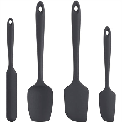 U-Taste Silicone Spatula Set with 480 Degrees Fahrenheit Heat Resistant