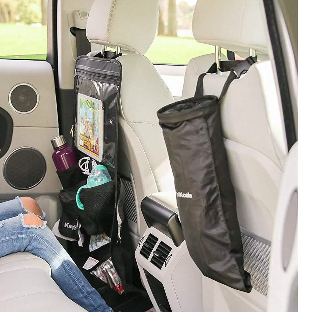 Ultimate Car Backseat Organizer with Tablet Pocket and Cup Holder