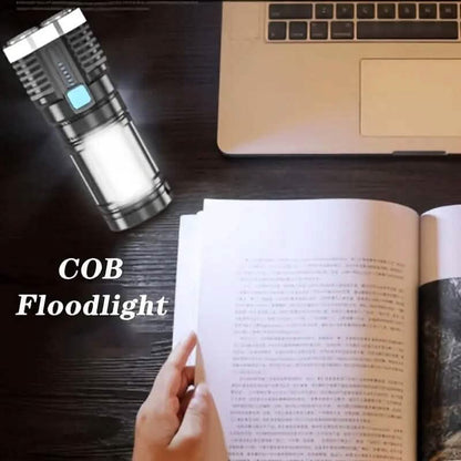 Ultra-Bright USB Rechargeable LED Flashlight