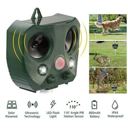 Ultrasonic Animal Repeller Solar