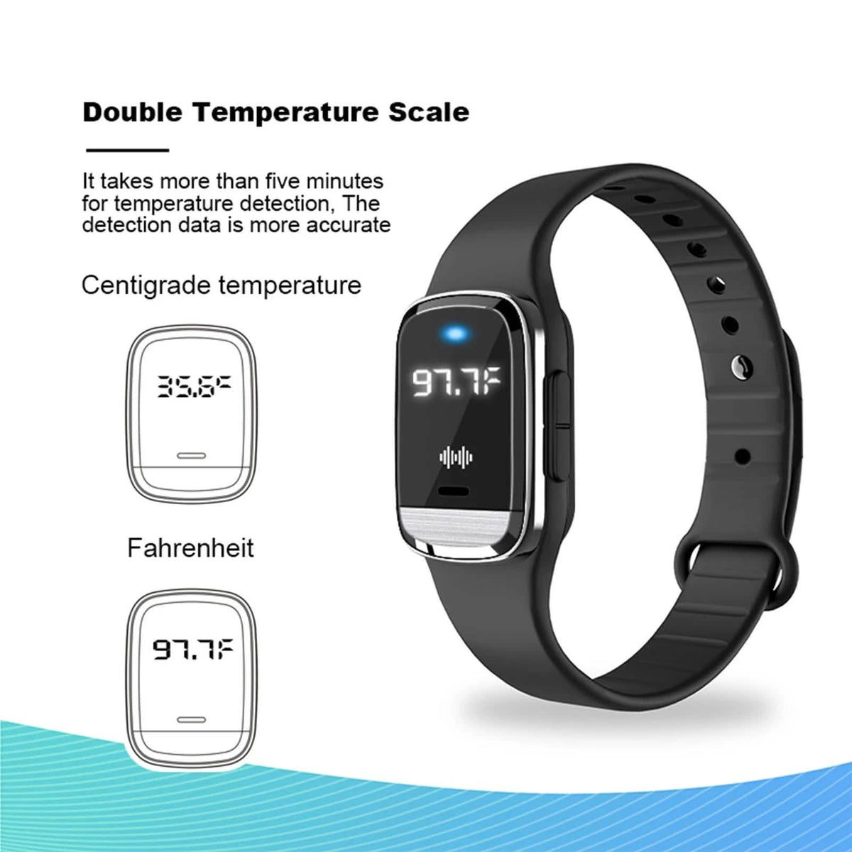 Ultrasonic Mosquito Repellent Watch