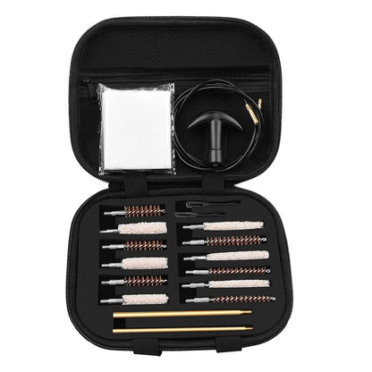 Universal Gun Cleaning Kit with 39.3" Flex Cable Brass Rod