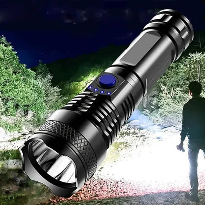 USB Rechargeable Strong Light Flashlight