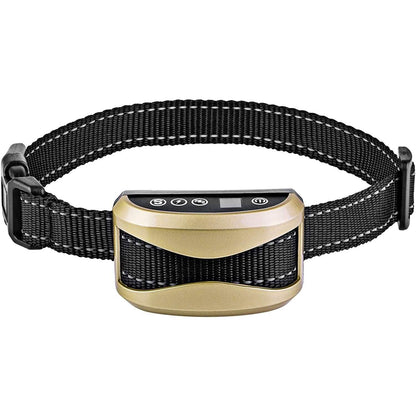 USB Rechargeable Waterproof Dog Bark Collar with Vibration and Beep