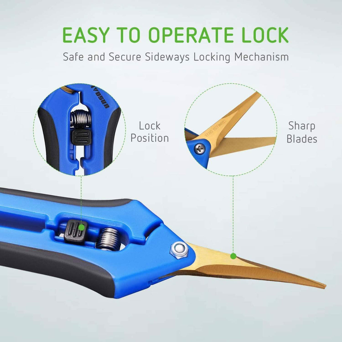 VIVOSUN Gardening Hand Pruner
