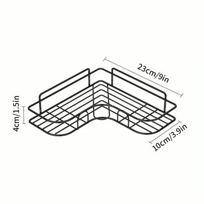 Wall-Mounted Storage For Toilet, Bathroom Shampoo Lotion Cosmetic Storage Rack
