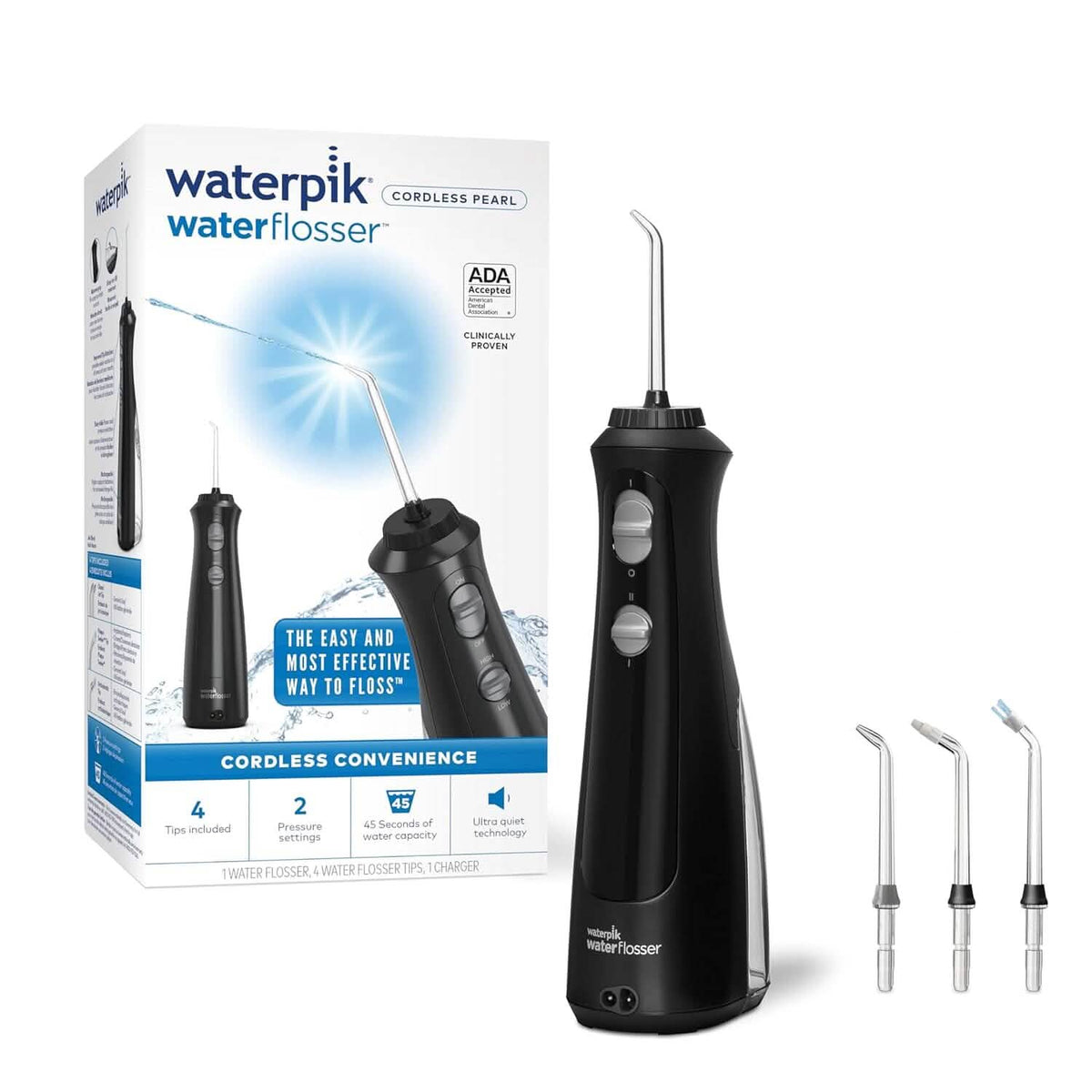 Waterpik Cordless Pearl Water Flosser  (Refurbished)