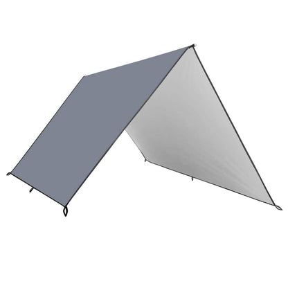 Waterproof Camping Tarp Kit Tent Canopy Awning Portable Rain Fly