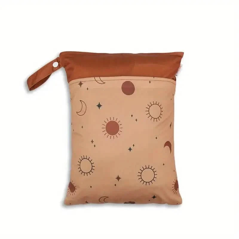Waterproof Reusable Wet Bag Wet Dry Bags For Cloth Diapers & Breast Pump Parts
