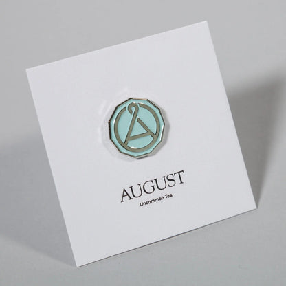 August Seal Enamel Pin