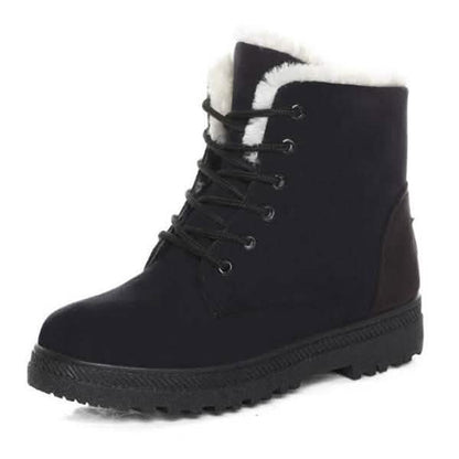 Winter Outdoor Flat Short Boots