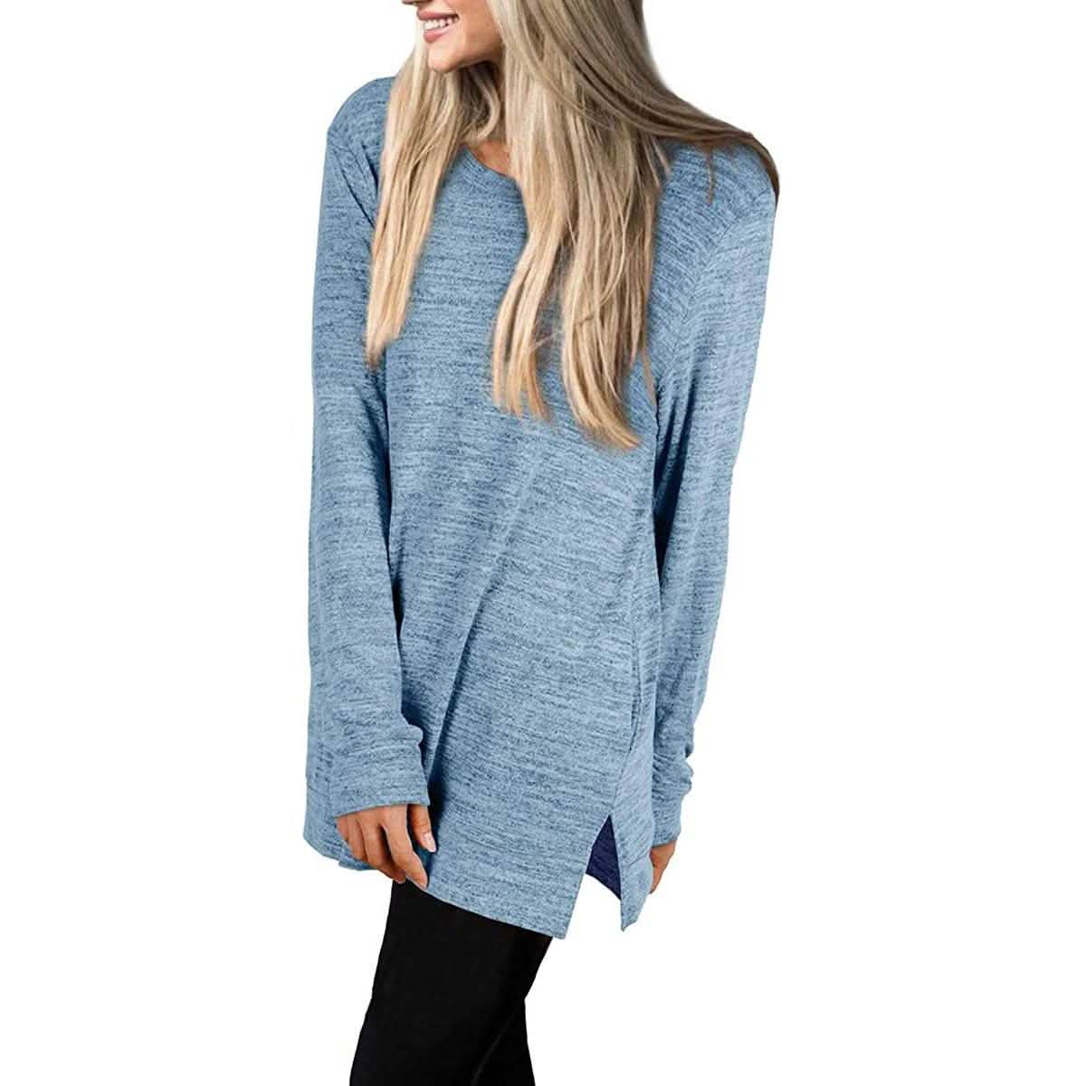 Women's Casual Sweatshirts Long Sleeve Oversized Shirt