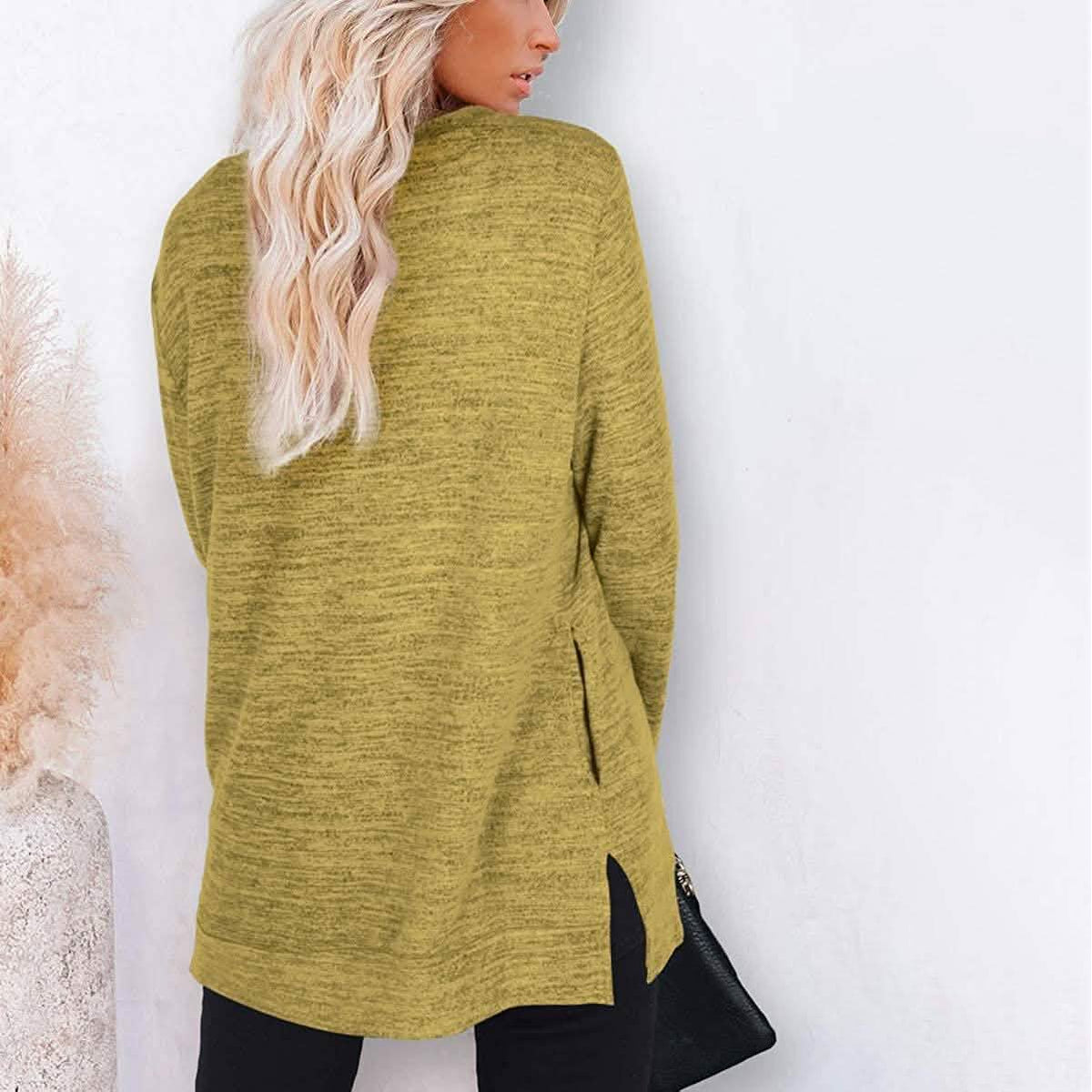 Women's Casual Sweatshirts Long Sleeve Oversized Shirt