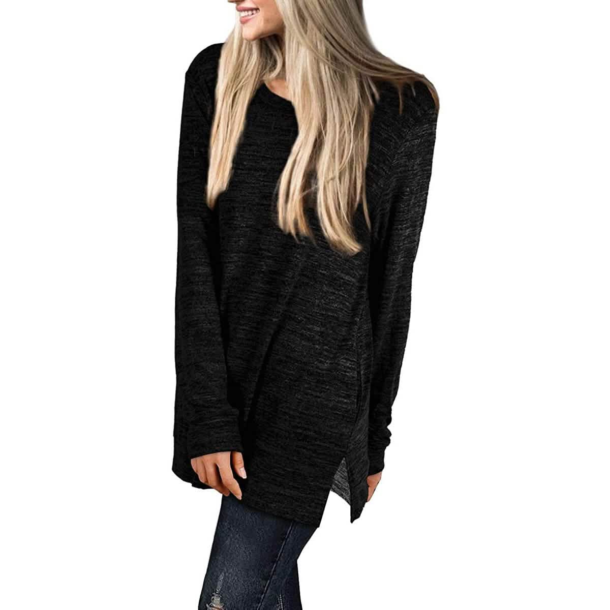 Women's Casual Sweatshirts Long Sleeve Oversized Shirt