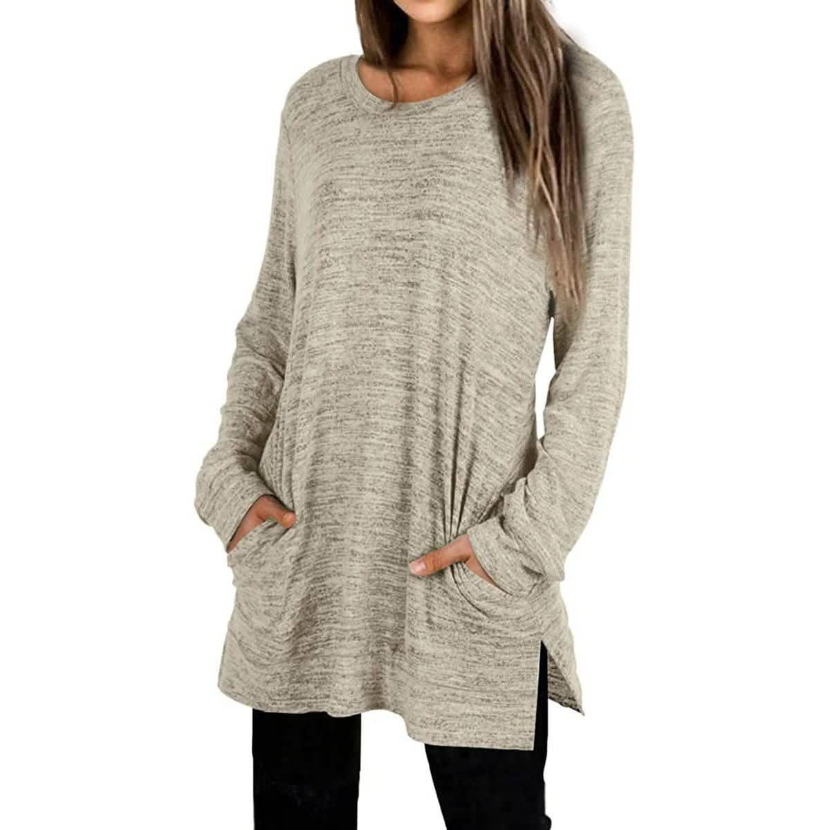 Women's Casual Sweatshirts Long Sleeve Oversized Shirt